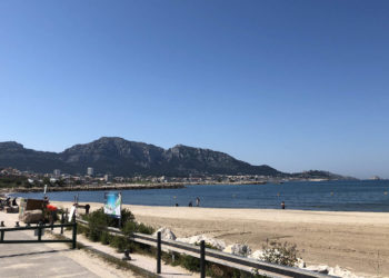 La plage de l'Huveaune à Marseille se situe entre les plages de Borély et Prado Nord (Crédit Gomet')