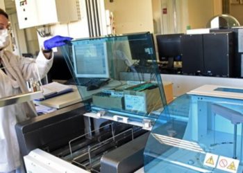 Laboratoire de biochimie, hôpital la Timone à Marseille (crédit : APHM)