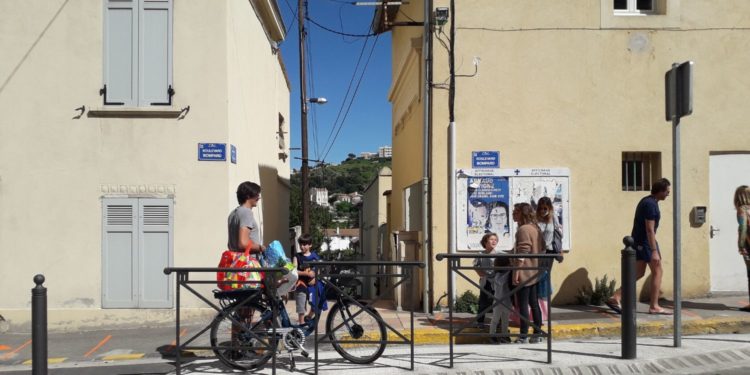 Sortie d'école à Bompard le 12 mai dernier (crédit : JRG)