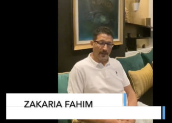 Zakaria Fahim à Casablanca au Maroc.