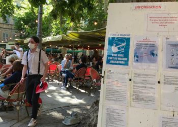 Terrasses de bars et cafés, Aix-en-Provence