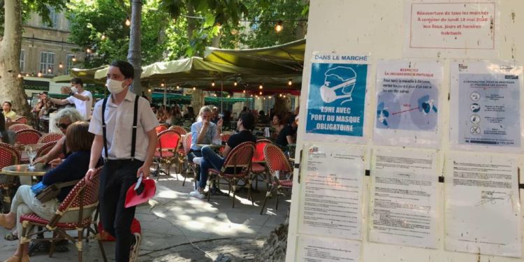 Terrasses de bars et cafés, Aix-en-Provence