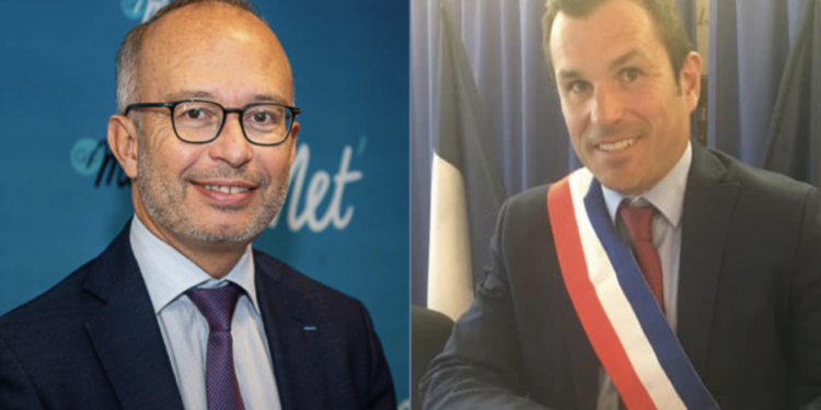 Lionel Royer-Perreaut (àGauche) et Julien Ravier conservent leur mairie des 5e et 6e secteurs de Marseille (Crédit DR)