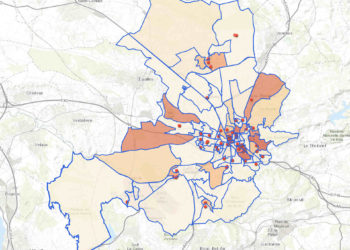 Suivez le taux de participation bureau par bureau à Aix sur la cartographie réalisée par la Ville d'Aix.