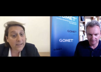 Olivia Fortin interrogé par Jean-François Eyraud, le directeur de la rédaction de Gomet'.