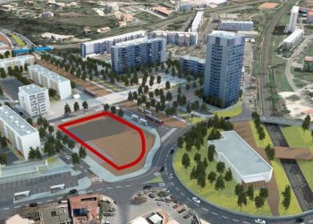 Le projet concerne une friche commerciale située à l'entrée de la Picon-Busserine dans le 14ème arrondissement de Marseille (Crédit Logirem)