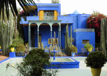 Le Jardin Majorelle à Marrakech désormais lié au Mucem de Marseille (Crédit DR).