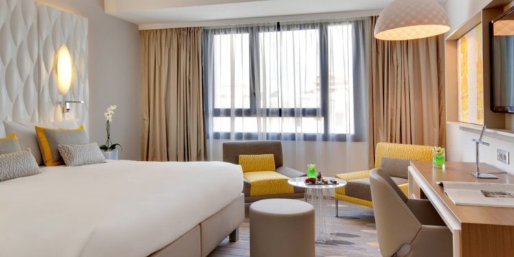 L'hôtel Renaissance, du groupe Marriott est situé sur l'esplanade Mozart. (Marriott)