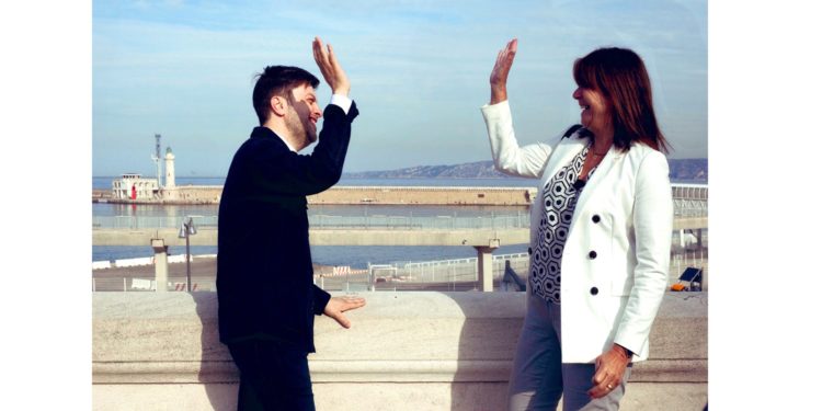 Benoit Payan a réussi son pari dans le 2-3 (crédit : @BenoitPayan)