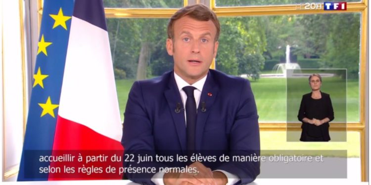 Emmanuel Macron 14 juin