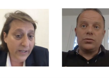 Olivia Fortin (Le Printemps Marseillais) et Stéphane Soto (Une volonté pour Marseille) ont répondu aux questions de la rédaction de Gomet' mercredi 24 juin (Crédit Gomet').