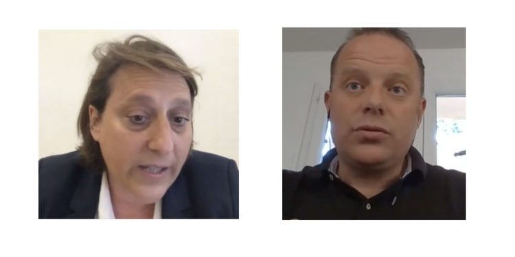Olivia Fortin (Le Printemps Marseillais) et Stéphane Soto (Une volonté pour Marseille) ont répondu aux questions de la rédaction de Gomet' mercredi 24 juin (Crédit Gomet').