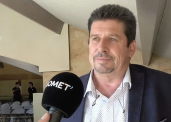 Joël Canicave, l'adjoint aux finances de la Ville de Marseille (Crédit JRG).