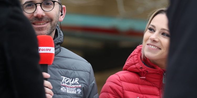 Pierre-Maurice Courtade et Marion Rousse (Crédit PMC)