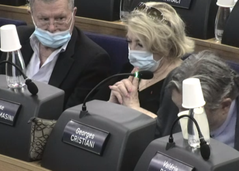 Maryse Joissains et Gérard Bramoullé (Archives Gomet')