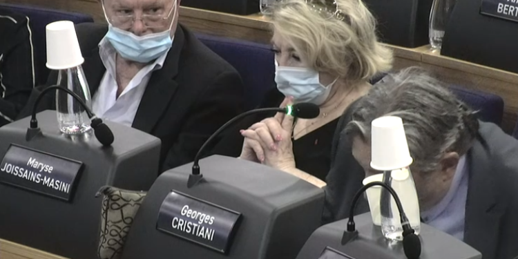 Maryse Joissains et Gérard Bramoullé (Archives Gomet')