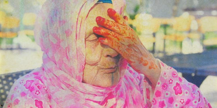 Exposition Les Chibanis (Crédit : Mohammed El Hamzaoui)