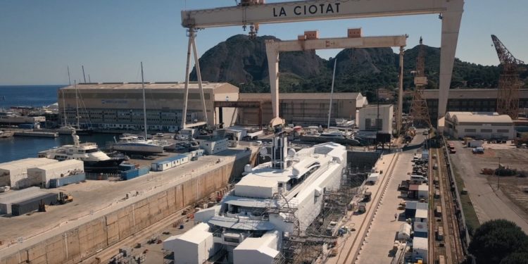 Le Département au secours des chantiers navals de La Ciotat (Crédit LCS)