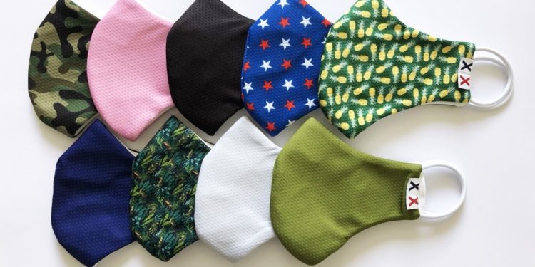 Masque XIX propose une dizaine de modèles différents en tissus (Crédit DR)