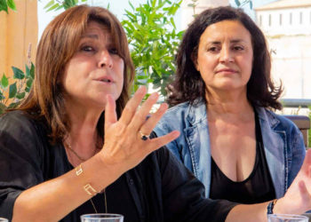 Michèle Rubirola et Aïcha Sif vendredi 26 juin 2020 avant le second tour des municipales (Photo Gomet'/JYD)