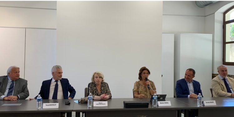 Martine Vassal déclare sa candidature à sa propre succession à la présidence de la Métropole (Capture Facebook @MartienVassal2020 ).