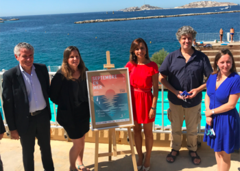 Les organisateurs et partenaires de Septembre en Mer (Crédit Gomet'/ MM)