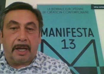 Jean-Marc Coppola, l'adjoint à la culture de la Ville de Marseille (Crédit capture d'écran Vimeo / Manifesta).