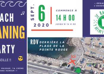 L'association 1 Déchet Par Jour vous invite à venir nettoyer les plages dimanche 6 septembre à 14h.