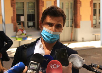 Pierre Huguet, l'adjoint à l'éducation, confie sa volonté d'améliorer le service des cantines scolaires (Crédit Mathieu Marais)