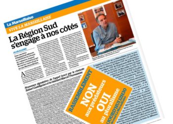 La dernière page du quotidien la Marseillaise (édition du 13 août 2020).