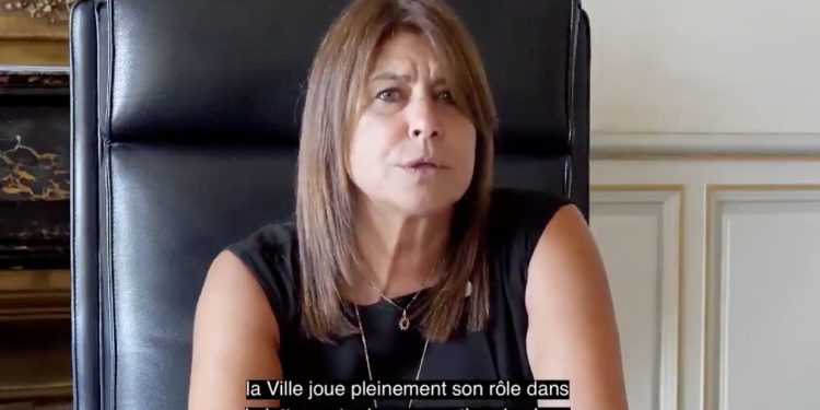 Michèle Rubirola s'adresse aux Marseillais dan sune déclaration vidéo vendredi 21 août 2020 (Crédit Ville de Marseille).