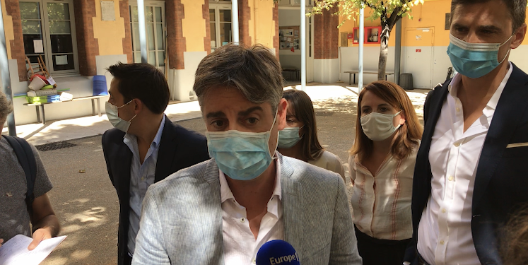 Ecoles : les premiers travaux de la nouvelle mairie pour assurer la rentrée (Crédit Mathieu Marais)