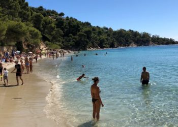 Plage du Var près du Lavandou (crédit Gomet'/JFE)