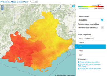 3e alerte à la pollution de l’air par l’ozone dans les Bouches-du-Rhône