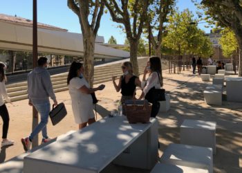 Le campus de la faculté de droit à Aix Marseille Provence (Crédit Gomet').