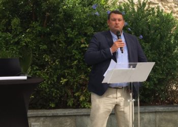 Le président du directoire du port de Marseille-Fos a fait le bilan sur l'activité maritime à l'assemblée générale de l'Union maritime et fluviale (Crédit RM)