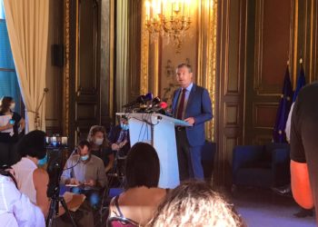 Christophe Mirmand, le préfet des Bouches-du-Rhône (Crédit @APHM)