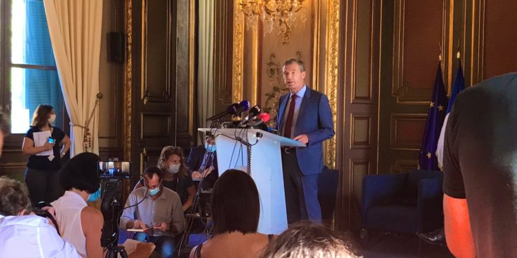 Christophe Mirmand, le préfet des Bouches-du-Rhône (Crédit @APHM)