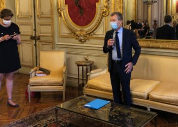 Le préfet Christophe Mirmand lors de son premier point presse fin août à Marseille (Crédit Gomet'/JFE).