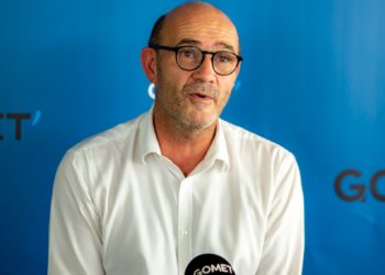 Pierre-François Duwat, le directeur du multiplexe cinémas Pathé Gaumont de La Joliette à Marseille (Crédit JYD/Gomet')