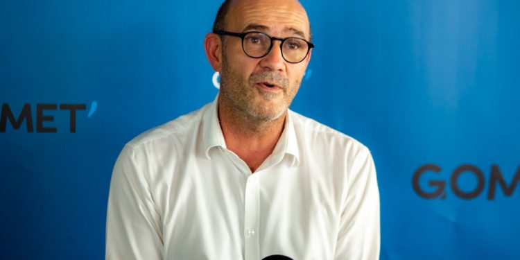 Pierre-François Duwat, le directeur du multiplexe cinémas Pathé Gaumont de La Joliette à Marseille (Crédit JYD/Gomet')