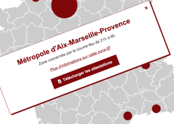 Les attestations pour déroger au couvre-feu (Source Ministère de l'Intérieur.)