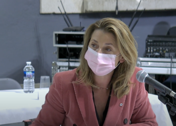 Anne-Laurence Petel au conseil municipal d'Aix-en-Provence le lundi 12 octobre 2020