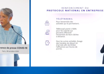Confinement 2 : « le télétravail n’est pas une option » insiste Elisabeth Borne (2/4)