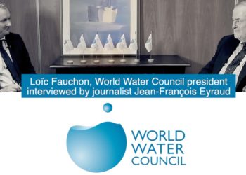 Loïc Fauchon (à droite) interrogé par Jean-François Eyraud de la rédaction de Gomet' (Crédit DR)