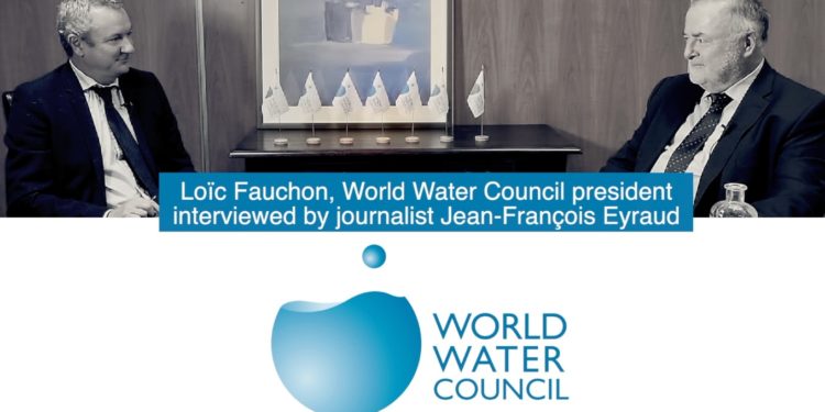 Loïc Fauchon (à droite) interrogé par Jean-François Eyraud de la rédaction de Gomet' (Crédit DR)