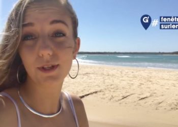 Océane Frémy, une jeune française de 22 ans basée en Australie sur la sunshine coast dans l'Etat du Queensland