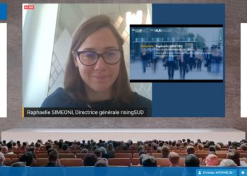 Raphaëlle Simeoni, directrice générale adjointe, économie, emploi, formation, innovations et international de la Région Sud a présenté ses outils et son équipe (Crédit DR)