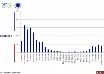 Covid-19 : Une deuxième vague mortelle en région Sud (Crédit ARS Paca)