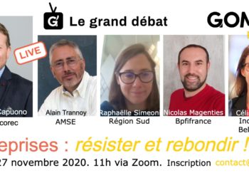 [Grand débat] Entreprises : quels outils pour résister et rebondir !